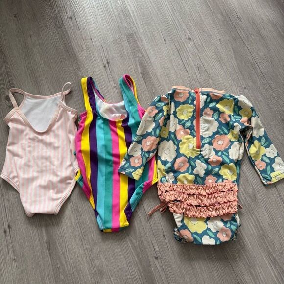 Ruffle Butts, Cat & Jack & Crazy 8 Lot of 3 swimsuits size 6-12 months - Picture 6 of 6